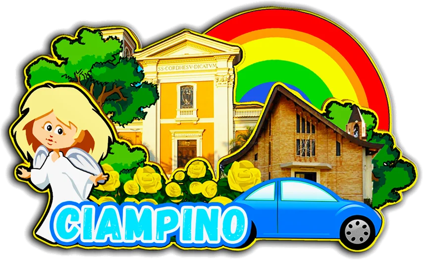Фото Декоративные магниты для Formia Marino Ladispoli Ciampino Albano Laziale Cisterna, Италия, город, достопримечательность, сувениры, наклейка на холодильник №4
