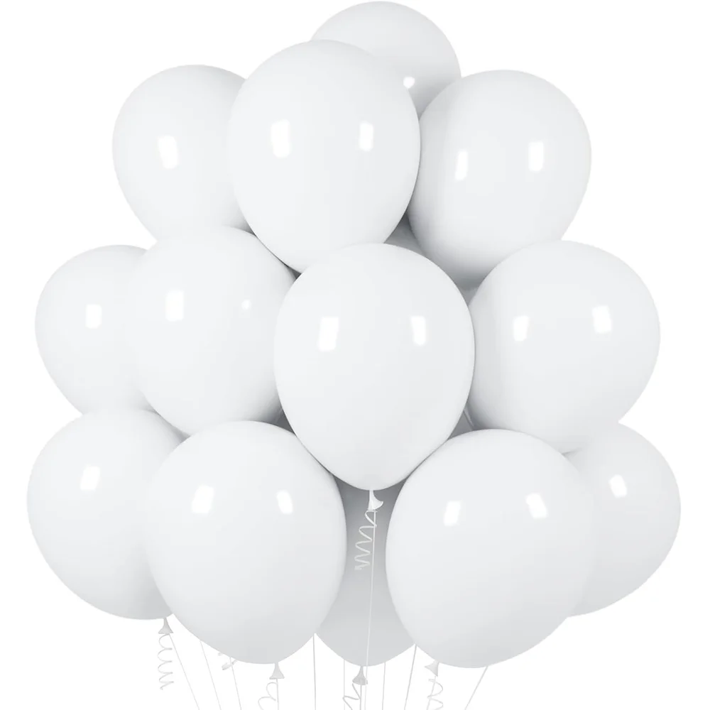 

Белые латексные шары YSOIHF 12 дюймов