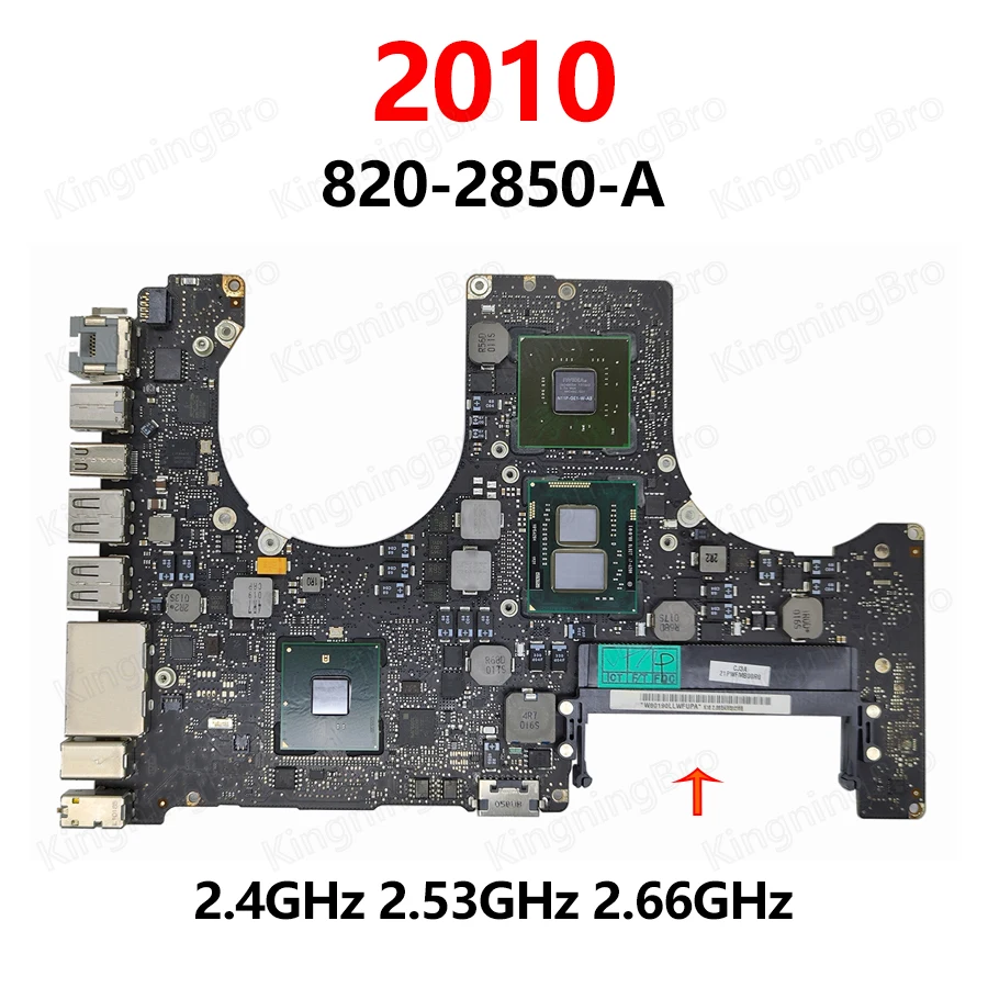 Материнская плата A1286 для MacBook Pro 15 &quotлогическая ЦП i7 2 ГГц 3 4 2008 2009 2010 2011 2012 года -
