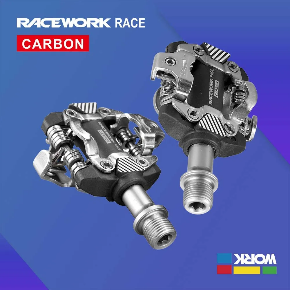 Педаль для горного велосипеда RACEWORK самоблокирующиеся SPD подшипник детали