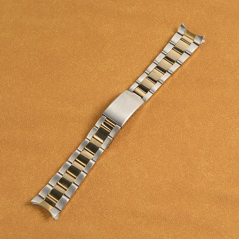 13mm 17mm  19mm 20mm Silver Stainless Steel Bracelet For Rolex Oyster DateJust Precision Day-Date