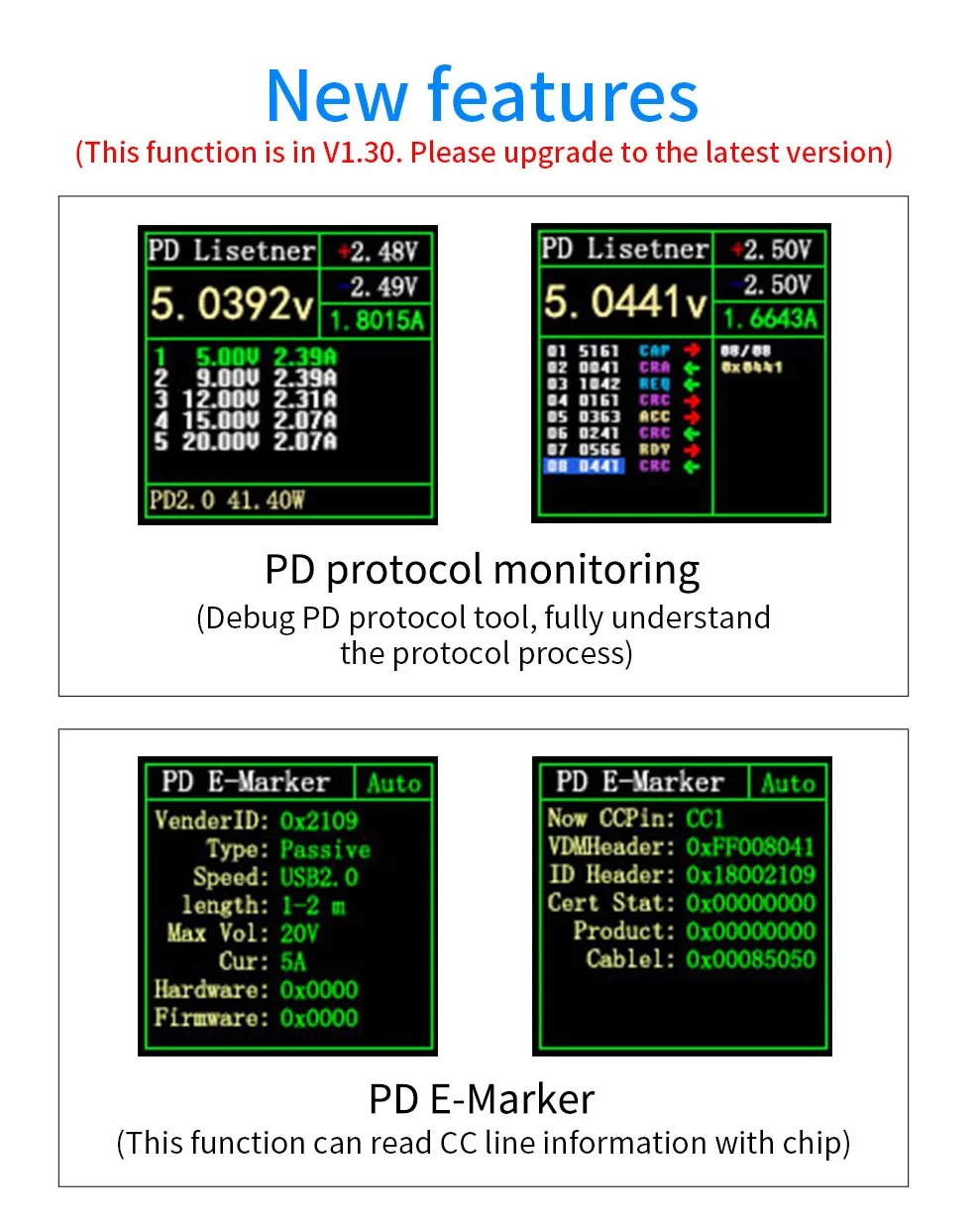 USB-тестер FNB38 стандартный измеритель тока и напряжения QC4 + PD3.0 QC2.0 PPS FCP SCP AFC триггер