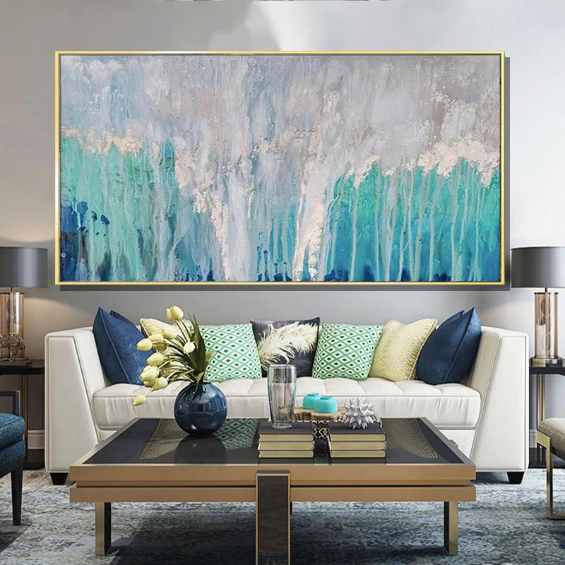 

Simple Texture Painting Art Hand-painted Oil Painting Modern Wall Decor Gray Design Acrylic Paintings Wall Canvas Art Picture