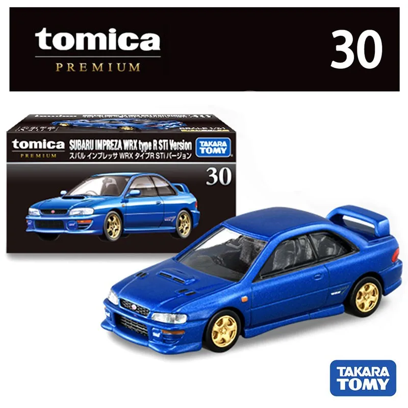 

Takara Tomy Tomica Premium 30 Subaru Impreza WRX TypeR STi Version 1/61 Car Alloy Toys Motor Vehicle Diecast Metal Model