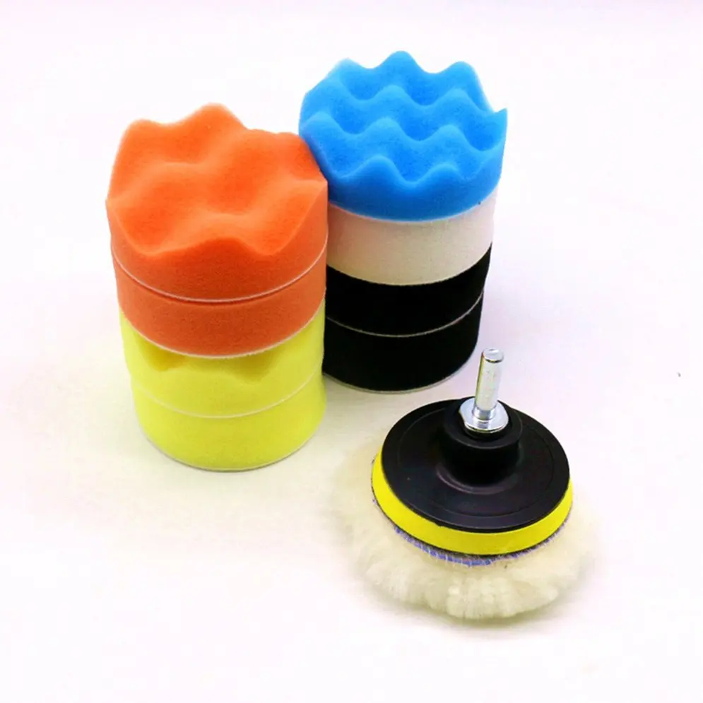 

4 Inch Car Polishing Waxing Sponge Self-Adhesive Polishing Waxing Sponge Set