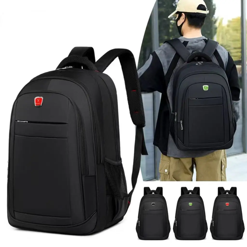 

Вместительный Повседневный дорожный рюкзак, Мужская школьная сумка для студентов колледжа, простая деловая модная сумка для компьютера