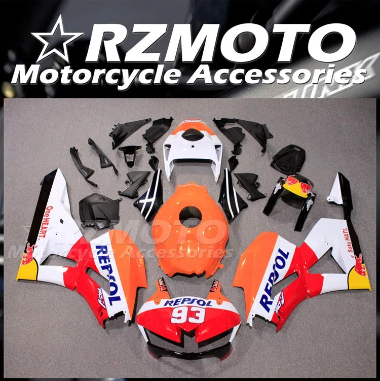 

Injection New ABS Fairings Kit Fit for HONDA CBR600RR F5 2013 2014 2015 2016 2017 2018 13 14 15 16 17 18 Bodywork set Nice 93