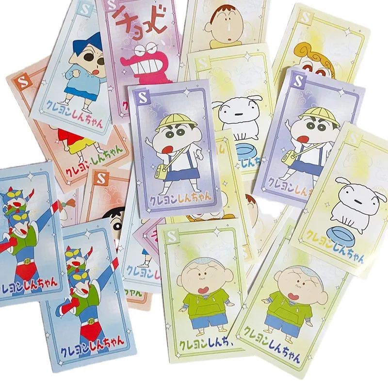 

100 Sheets/Set Ins American Kawaii Sealing Stickers Crayon Shin-chan Sealing Sticker Shopping Anime Cartoon List Material Gift