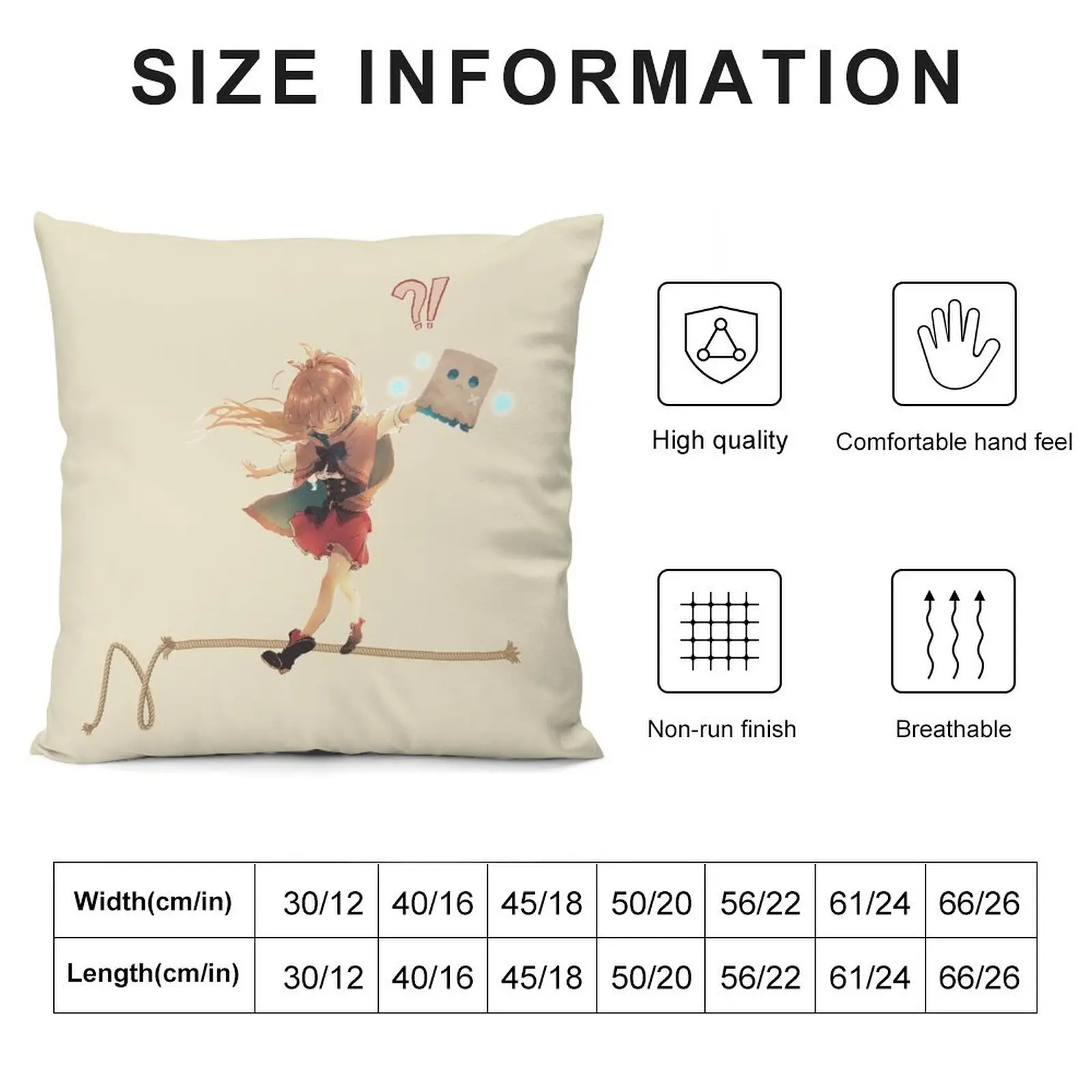 Nanashi Mumei декоративная подушка для гостиной детская