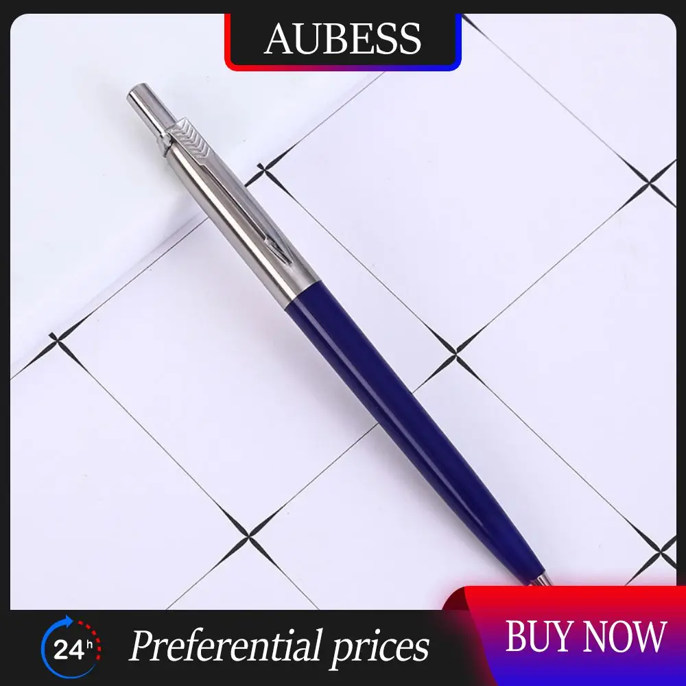 

Qualitymetal Metal Ballpoint Pen Portable Bounce Pen T-wave Ball Point Signature Pen Luxury Pen New
