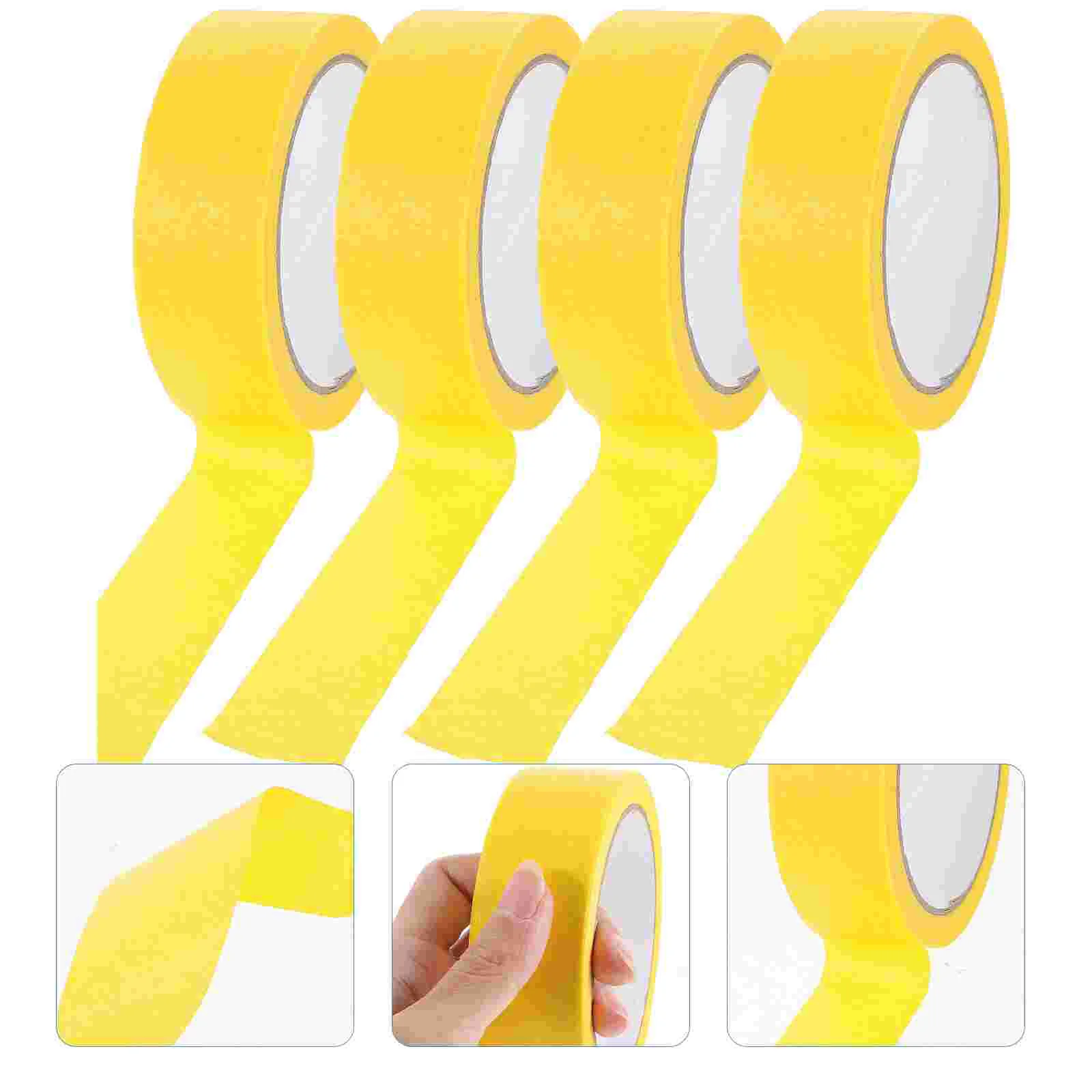 4 рулона синей малярной ленты цветные художники подарочная упаковка клейкая