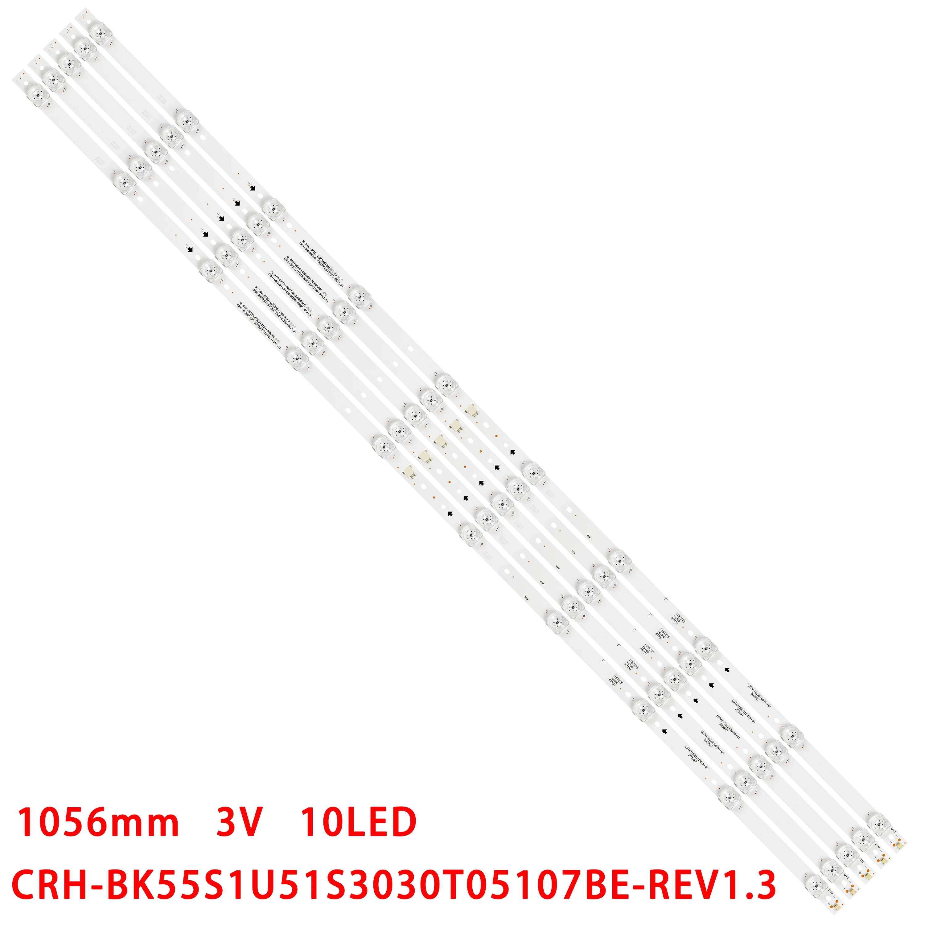 

LED strips 10LEDs For Sharp LC-55Q7030U LC-55Q7040U LC-55Q620U 55H6E 55H7608 H55A6100 L2_E5_BUM_S10_1_R.10_S18_170_LM41-00604A
