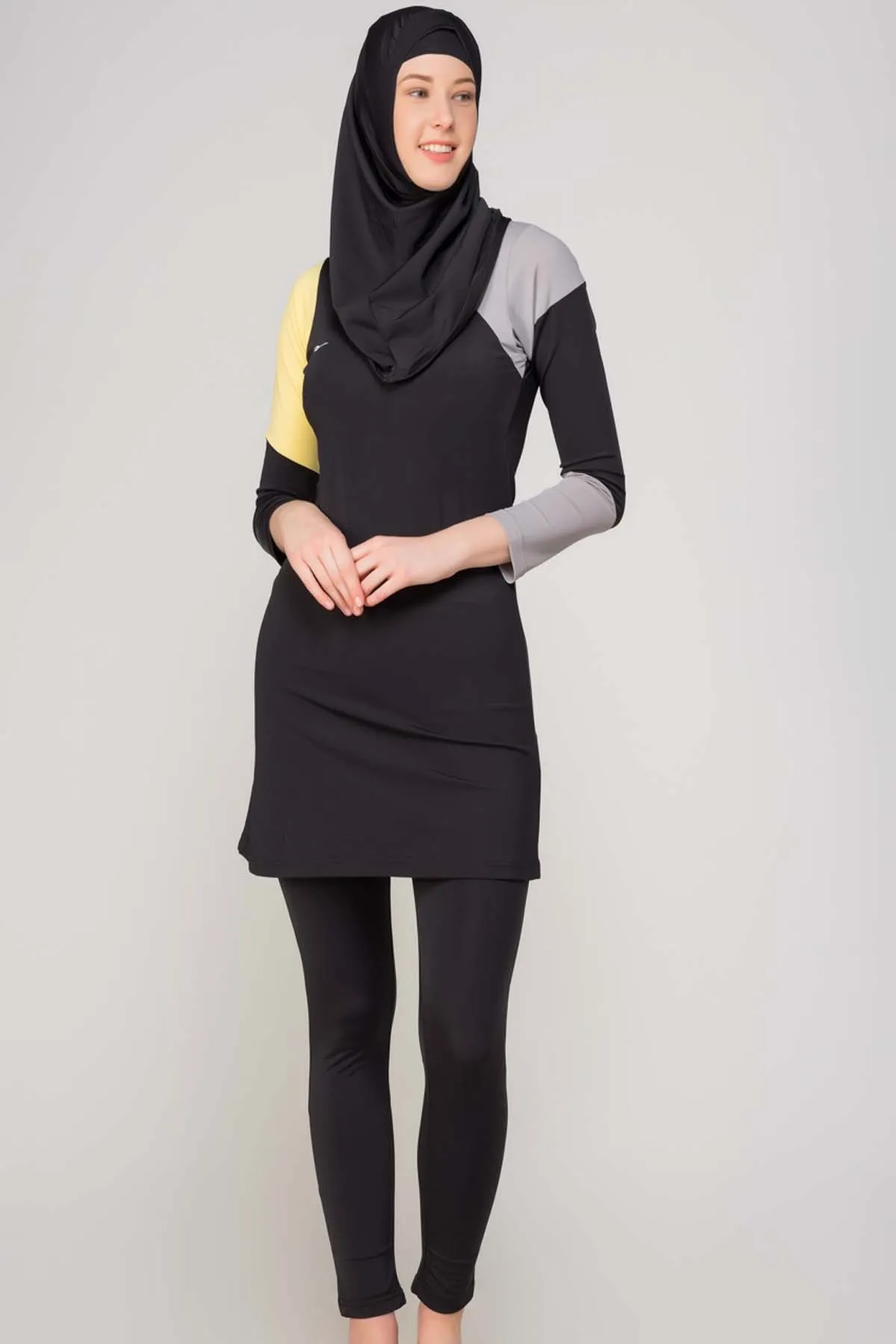 

Alfasa 208 колготки с длинным рукавом, цвет черный