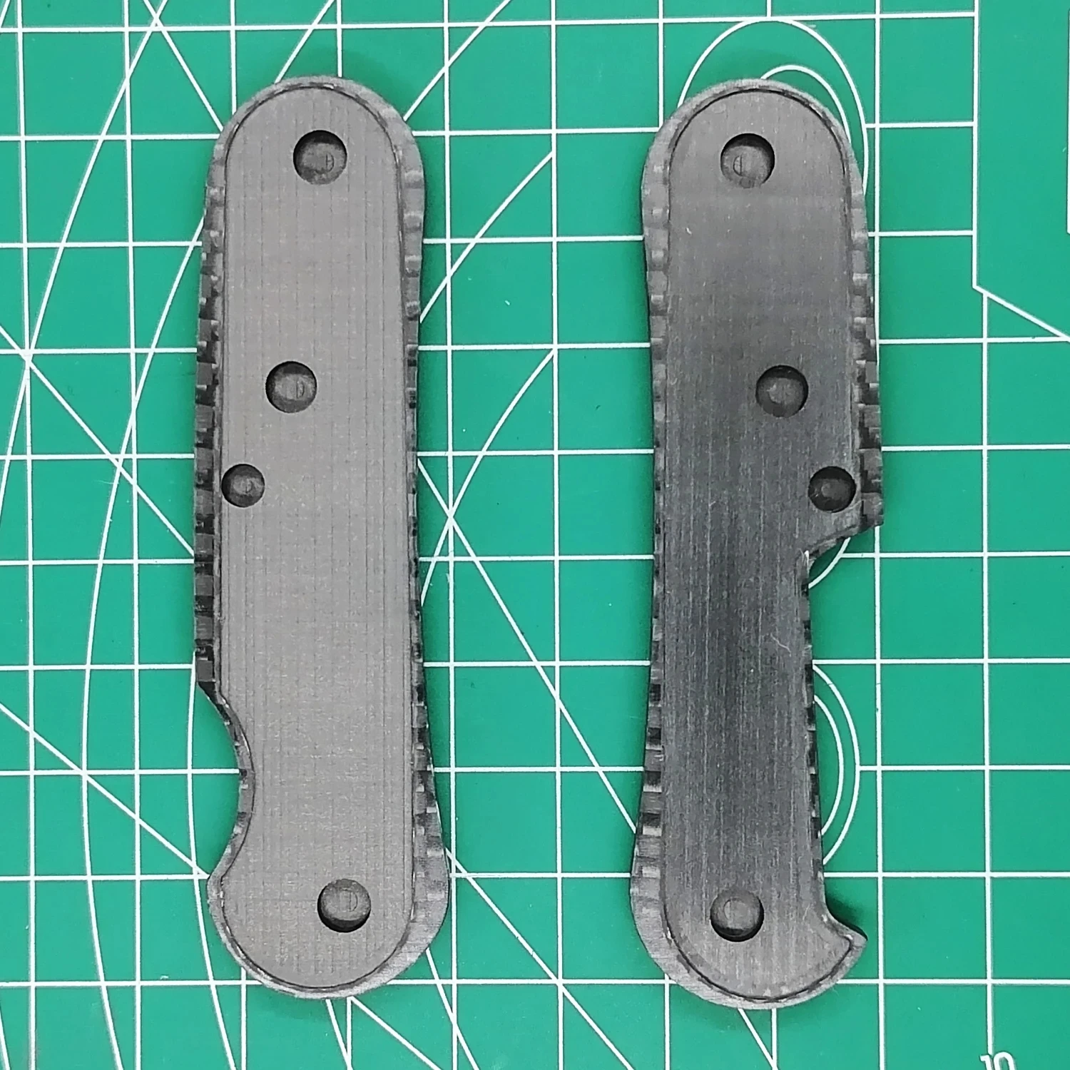 Весы из углеродного волокна ручной работы для швейцарского армейского ножа Wenger 85