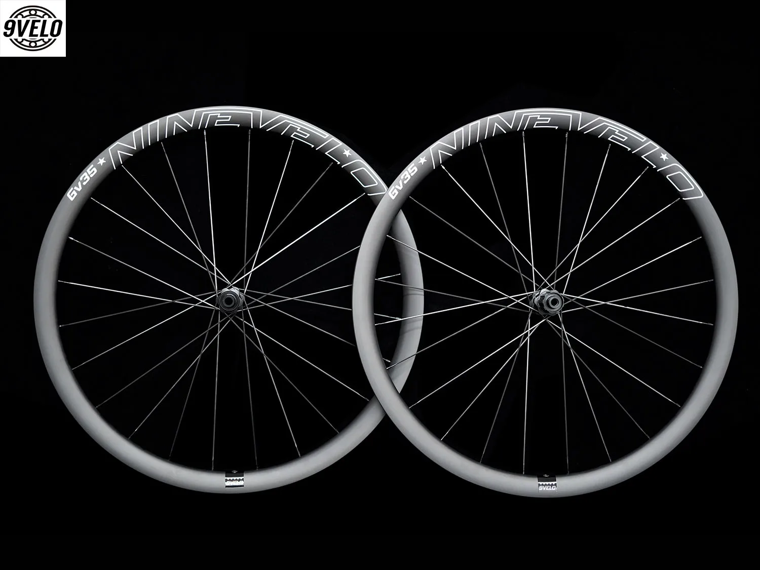 9VELO GV35 Gravel carbon Wheels NINEVELO Tubeless Wheelset 2
