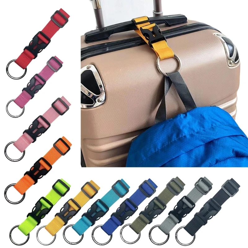 Y1UC Add a Bag Luggage Strap Jackets  Heavy Duty Luggage Straps Carry on Strap