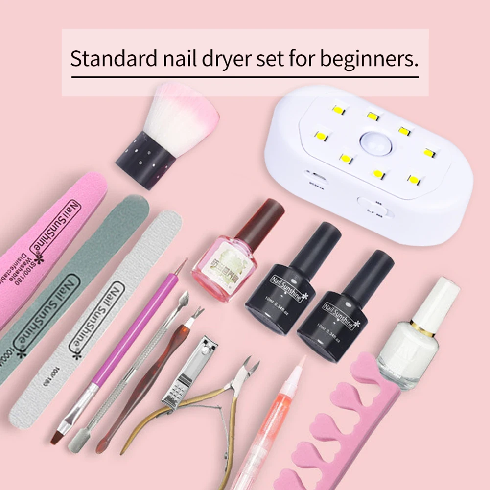 

18000mAh Mini Nail Lamp USB Rechargeable Nail Drying Lamp UV LED Light Fast Curing Nail Dryer For All Gels Manicure Tool