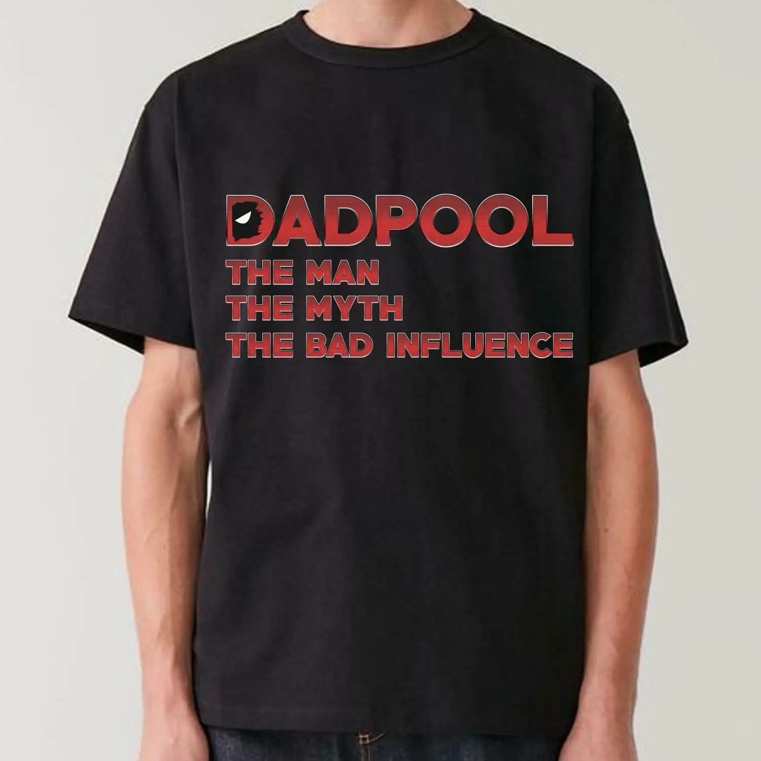 

Dad Dadpool Man Myth Bad Influence Father's Day T-shirt OSL1203175 V0