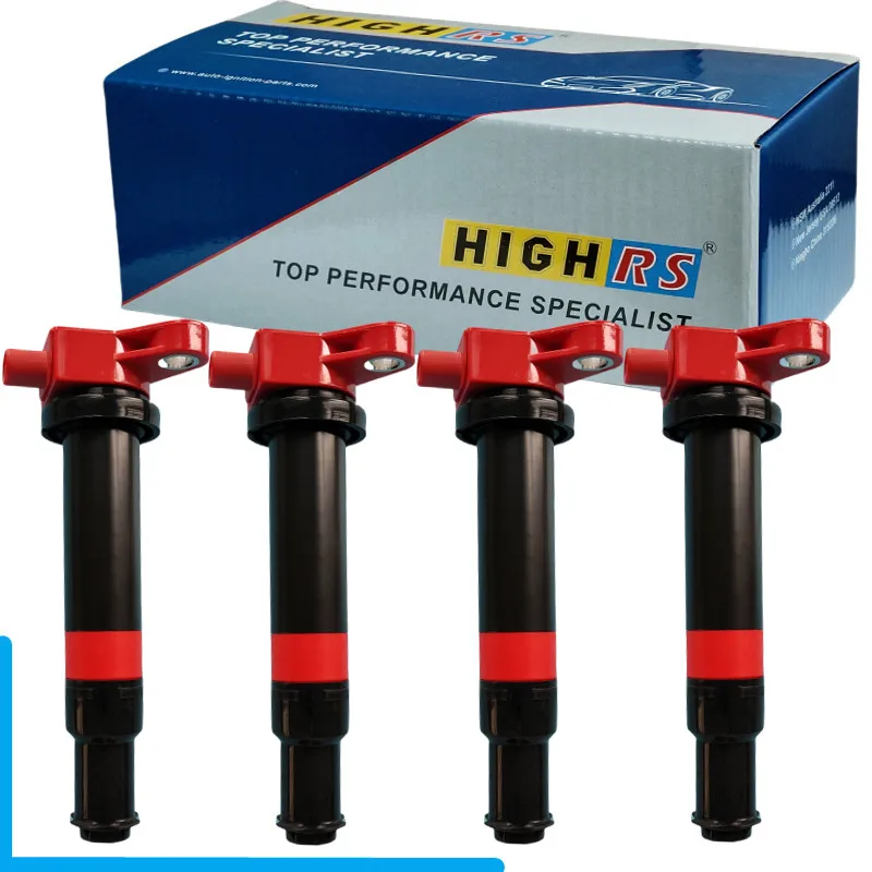 4 шт. производительная катушка зажигания для HUYNDAI ACCENT KIA RIO RIO5 RONDO DODGE ATTITUDE 1 6 л 27301-26640