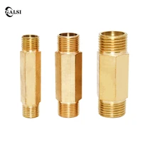all copper 18 14 3812 bsp hexagonal male thread extend joint connecting rod extension copper joint fittings