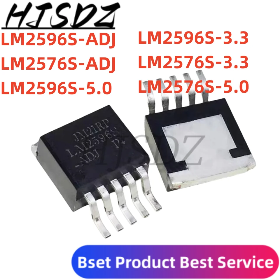 10PCS LM2596S-ADJ TO263 LM2596-ADJ TO-263 LM2596S-5.0 LM2596-5.0 LM2596S-3.3 LM2596-3.3 LM2576S-3.3