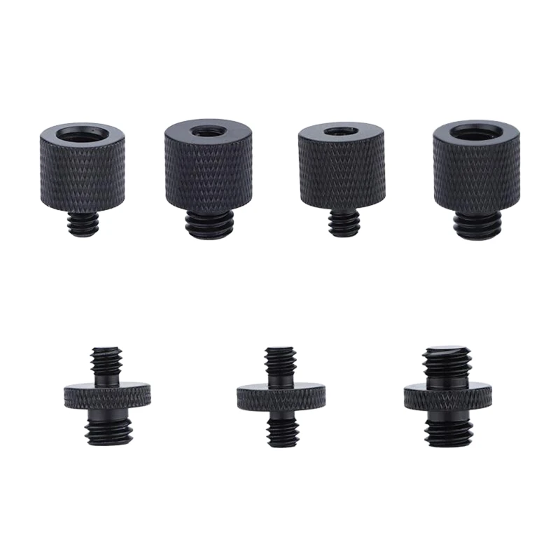 

3/8" Female to 1/4" Male Screw Adapter Thread for Tripod Accessories Camera G99A