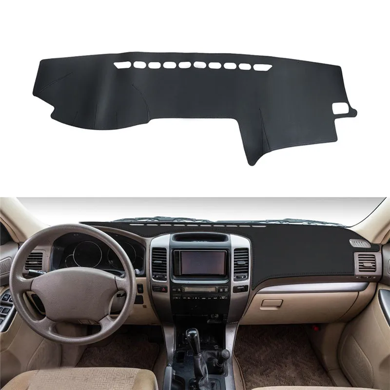 

Внутренняя крышка приборной панели автомобиля для Toyota Land Cruiser Prado 120 J120 2003 ~ 2009, крышка приборной панели автомобиля, коврик от солнца, коврик для приборной панели