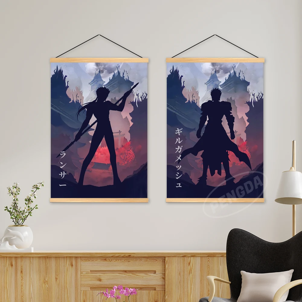 Настенная Картина на холсте с изображением судьбы и ночи роскошная подвесная