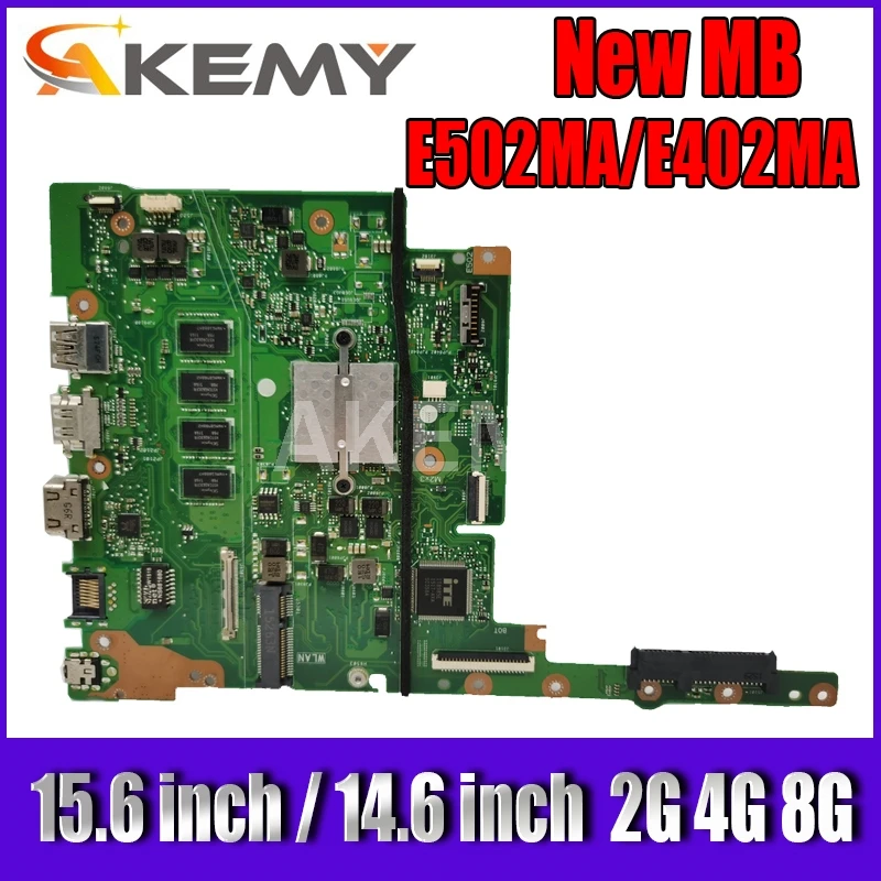 

Материнская плата Akemy E502MA E402MA для ноутбука Asus E50MS E502MA E402MA E402M материнская плата 2G/4G N2830 N2840 N2940 N5440