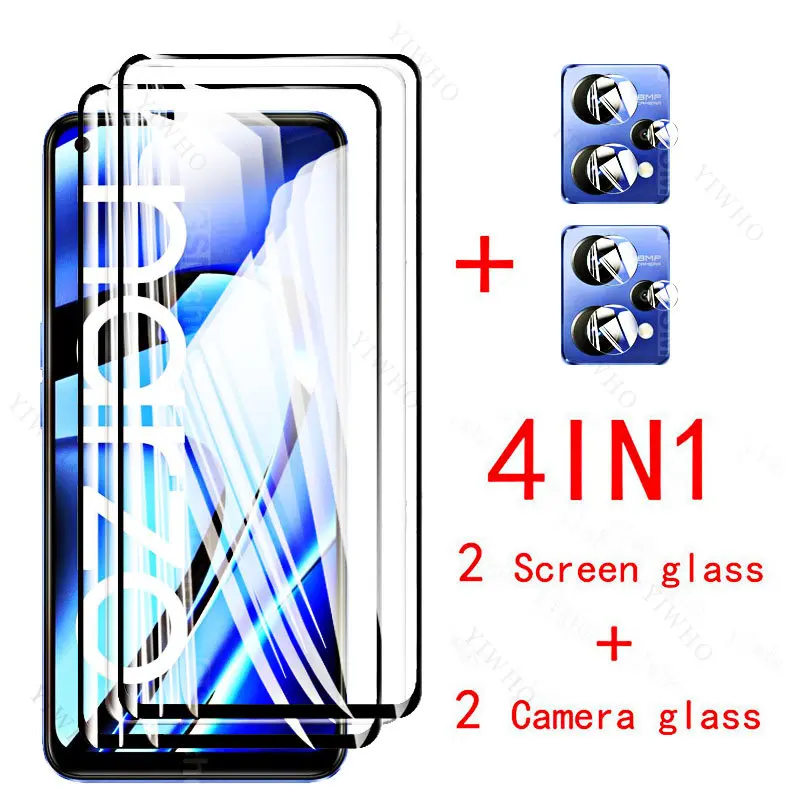 

Стекло для Realme Narzo 50 Pro 30 50i 50a 30 Pro 30a 20 Pro 20a 5G 4G Prime объектив камеры Защитная защита разблокировка отпечатком пальца