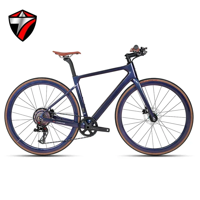 2025 New TWITTERT STEALTHpro Flat Handlebar Carbon Road RS-12Speed Inner Cable Pure Oil Disc велосипед 700*40C bicycle bicicleta