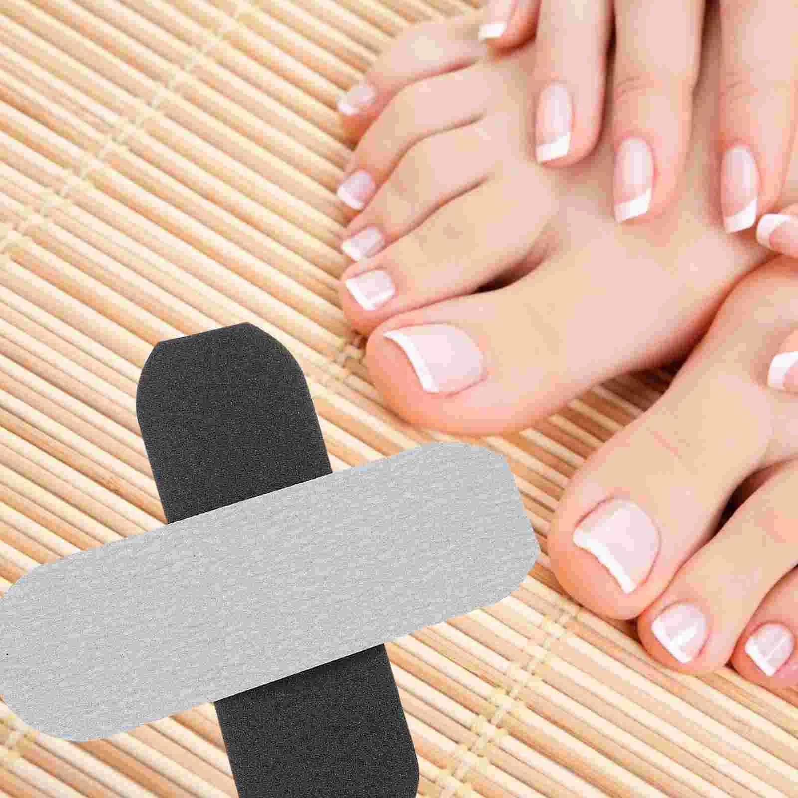 

20 Pcs Foot File Sandpaper Sticker Safe Pedicure Tool Tools Feet Refills Household Dead Skin Remover Supplies Home