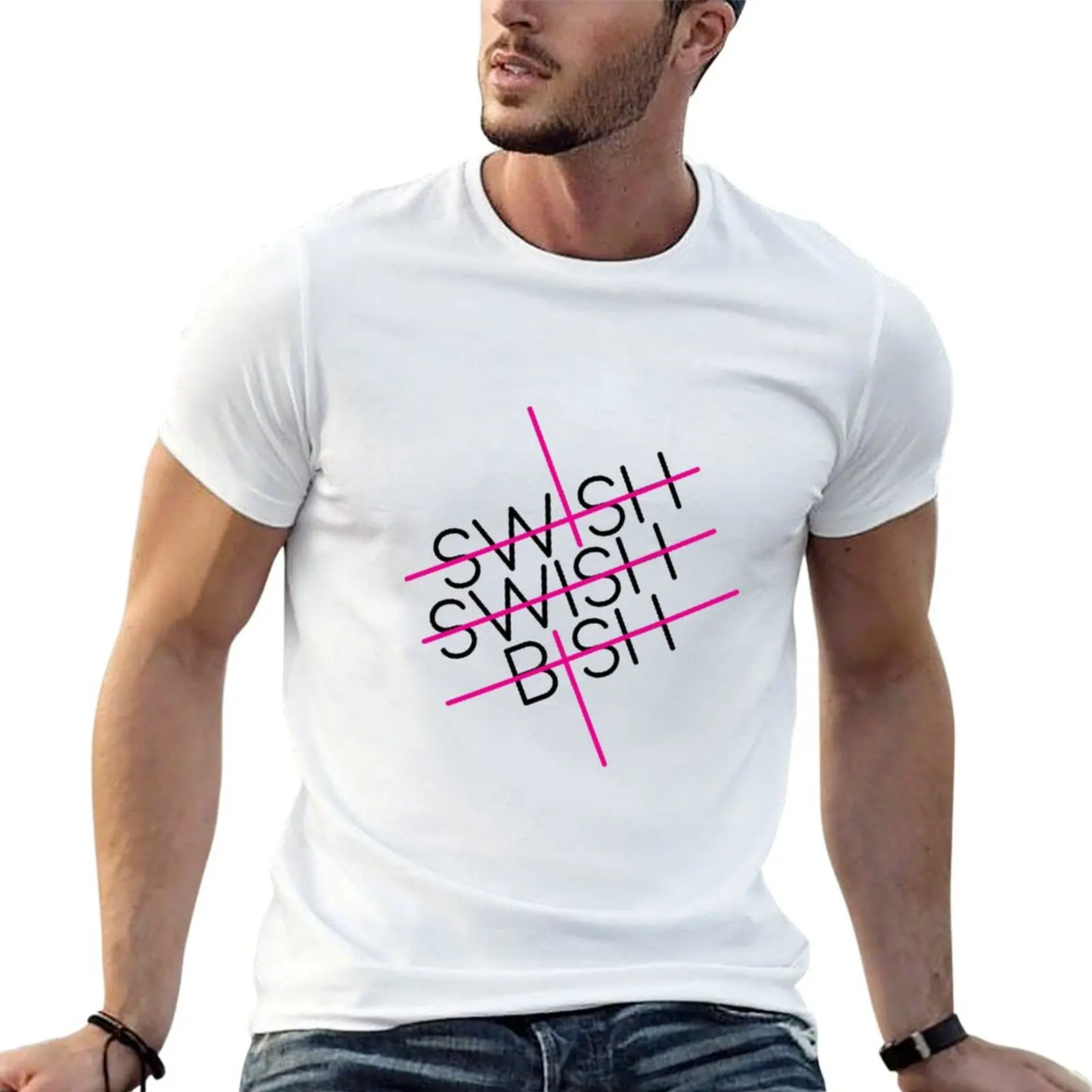 Фото футболка Bish Man t Swish хлопковая футболка Pack Swish №1