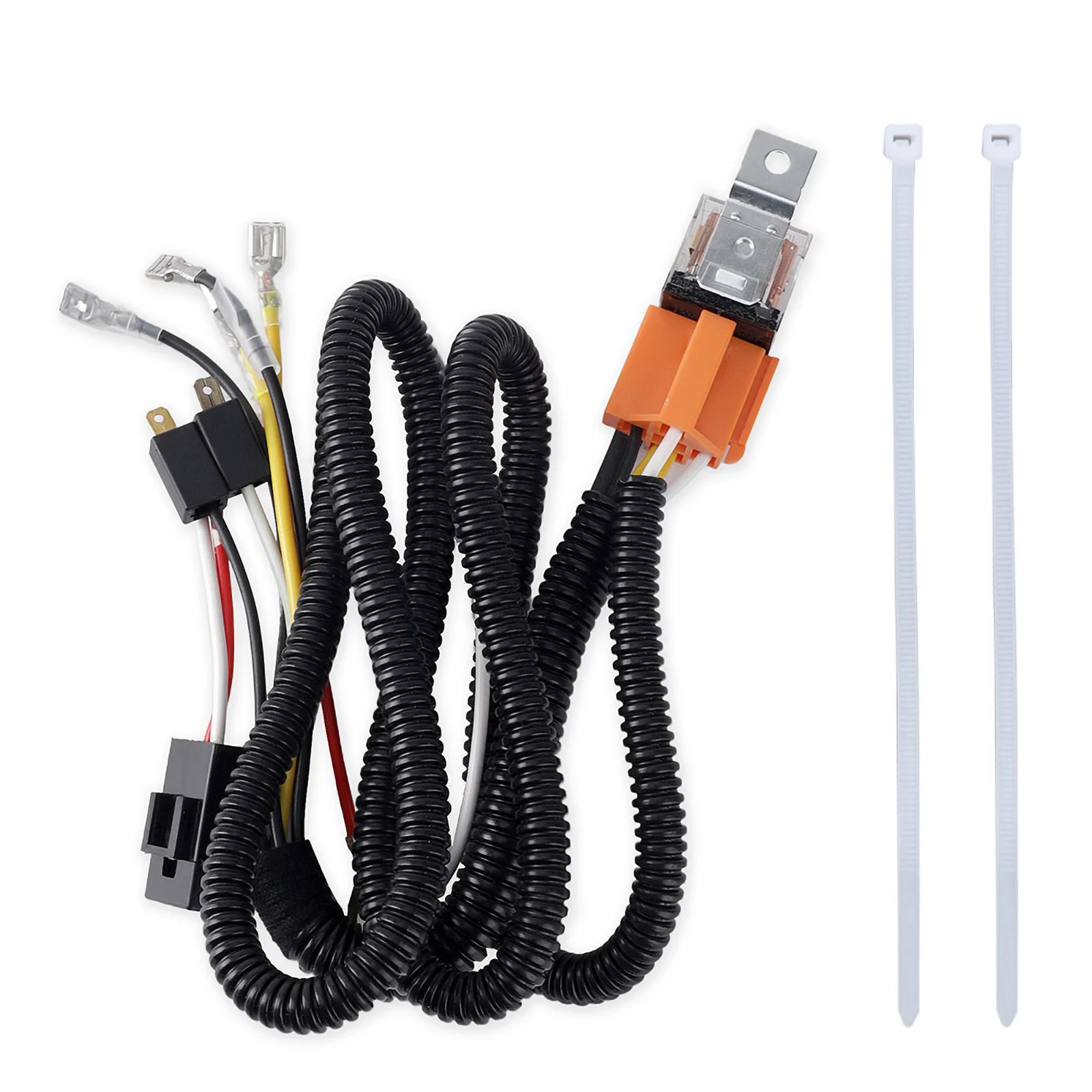 

CNSPEED 40A 12V Универсальный автомобильный звуковой сигнал, комплект реле жгута проводов для автофургона, грузовика, крепление на решетку, звуковые сигнала