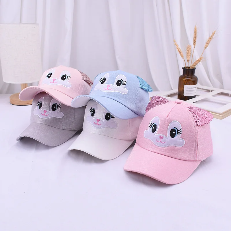 

Детская бейсболка с мультяшной вышивкой Disney StellaLou, уличная солнцезащитная Кепка, повседневная дорожная модная универсальная Детская кепка в подарок