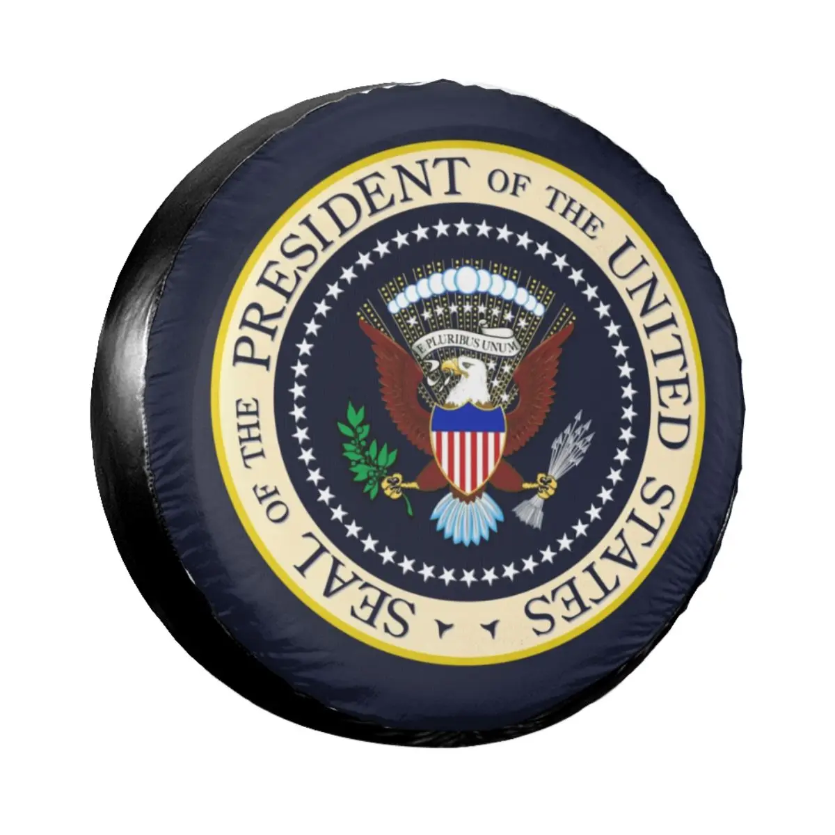 

Seal Of The President Of The United States Spare Tire Cover Mitsubishi Pajero Donald Trump USA Vote Election Car Wheel Covers
