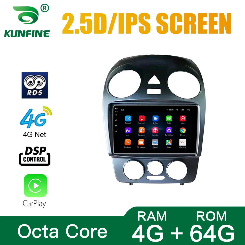 

Car Stereo for VW Popular Beetle 2004-2010 Octa Core Android 10.0 Car DVD GPS Navigation Player Deckless Radio