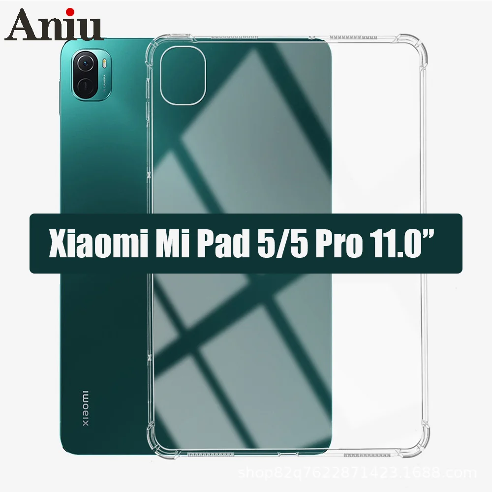 

Case For XiaoMi MiPad 5 Pro 11.0'' 2021 Tablet PC Protective Cover Funda For MiPad5 Mi Pad 5 Pro 11 inch Back Silicone