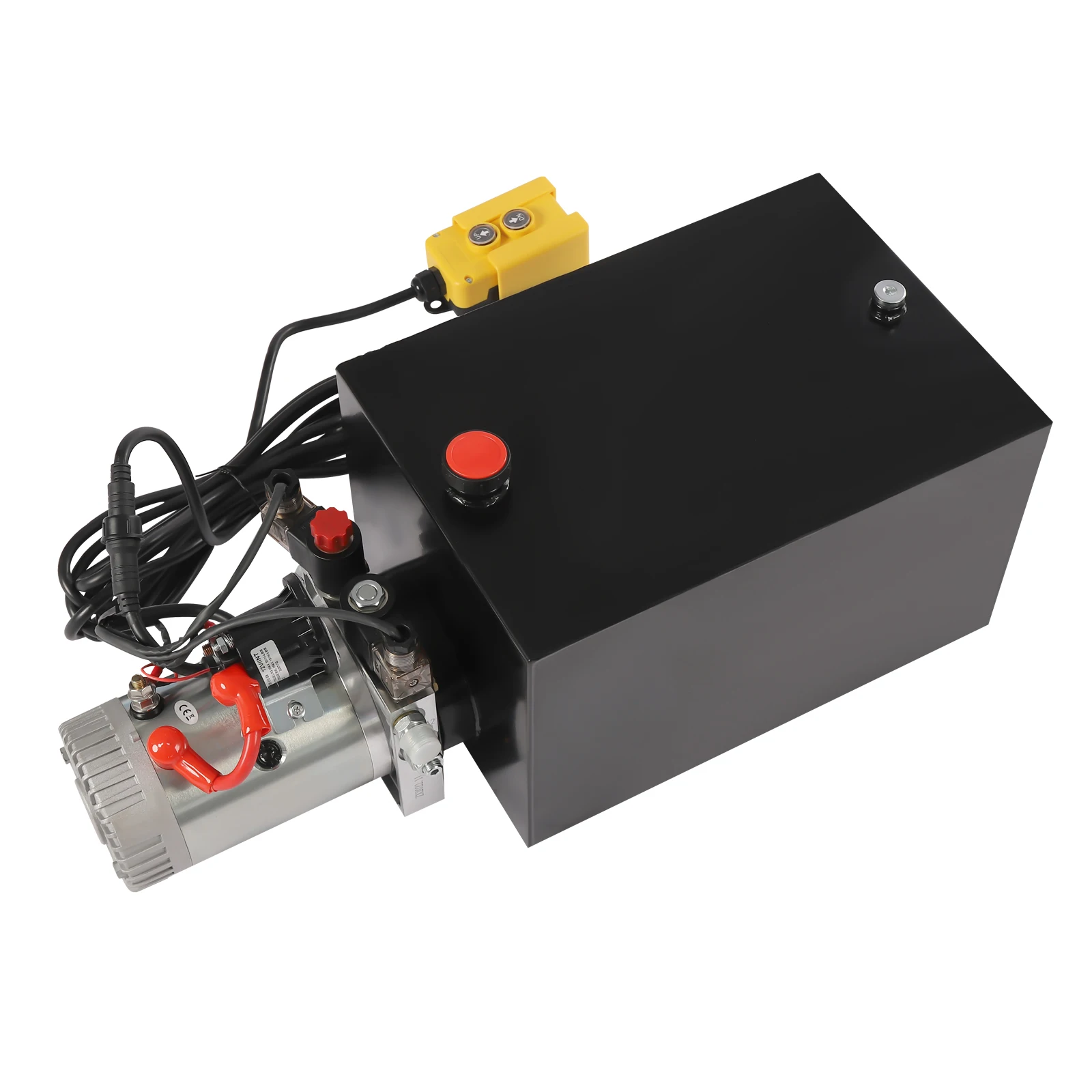 

20/8/6 Quart Hydraulic Electric Pump Power Unit 3000W for Forklift Trucks Dump Trailer Car Lifting