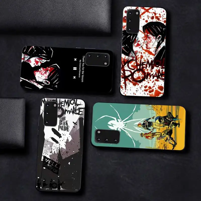 

My Chemical Romance Phone Case for Samsung S10 21 20 9 8 plus lite S20 UlTRA 7edge