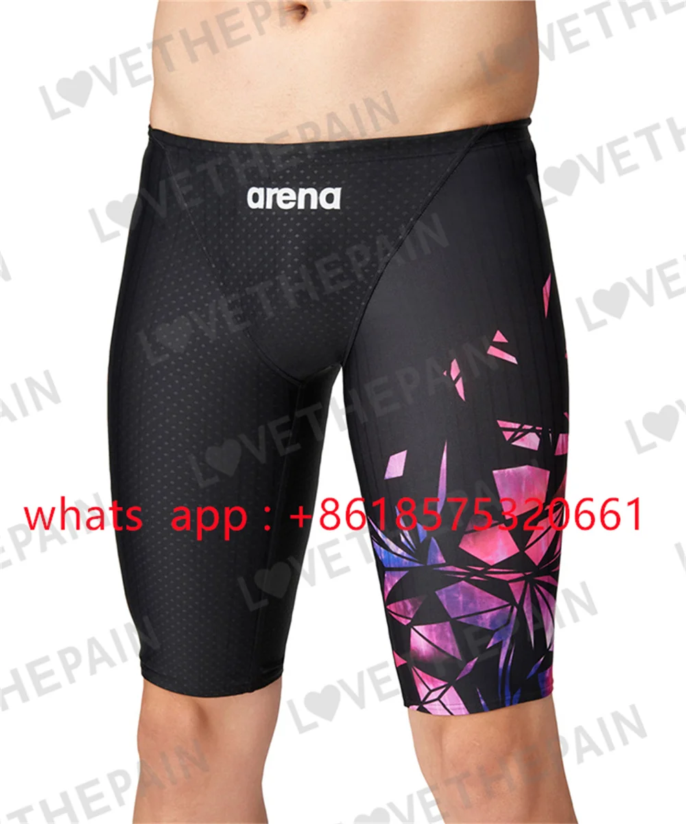 Top Men's Swimware Swimsuit Racing Swimming Aqua Racing Ammers Tight Surf Shorts Endurance Athletic Training Swimsuit 2023
