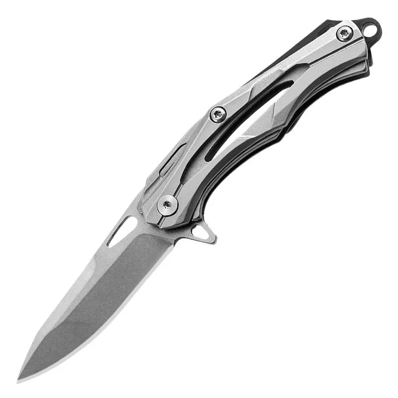

Mini Knife High Hardness D2 Steel G10 Handle Outdoor Camping Mountaineering Travel Portable Sharp Fruit Knife Collection Gift