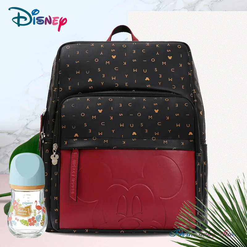 

Сумки для детских подгузников Disney с Usb-подогревом, для мам, для мам, сумочка для детских подгузников, для коляски, изоляционный рюкзак Bebek Bakim ...