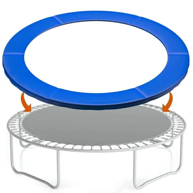 

Trampoline Safety Pad Mat 6 Sizes Round Trampoline Spring Protection Cover Weatherproof Trampoline Pads Trampoline Accessories