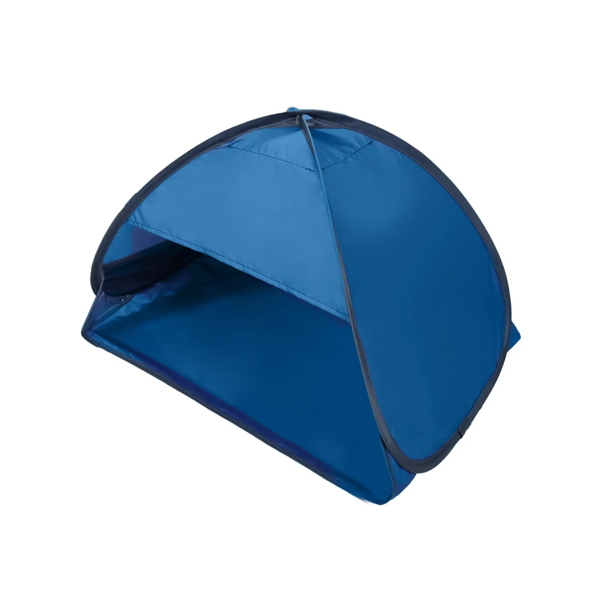 

Lazy People Tent Head Tent Windproof Sand Proof Canopy Beach Shade Tents Automatic Quick-Opening Shading Outdoor(L)