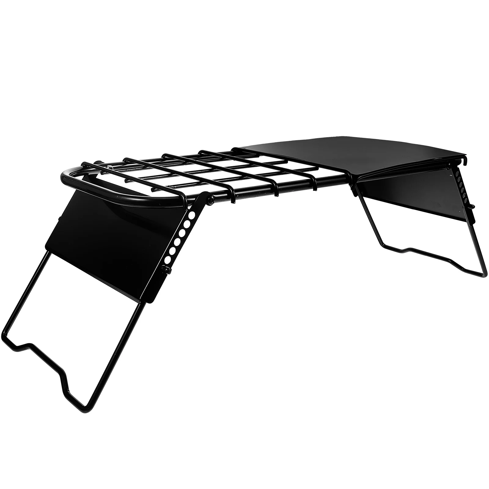 

Foldable Beach Table Folding Adjustable Picnic Table Metal Collapsible Portable Foldable
