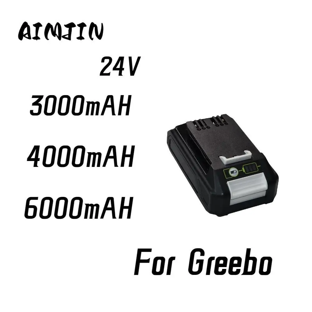 

Replacement 3000/4000/5000mAh 24V Lithium Battery For Greenworks Tools compatible 20352 22232