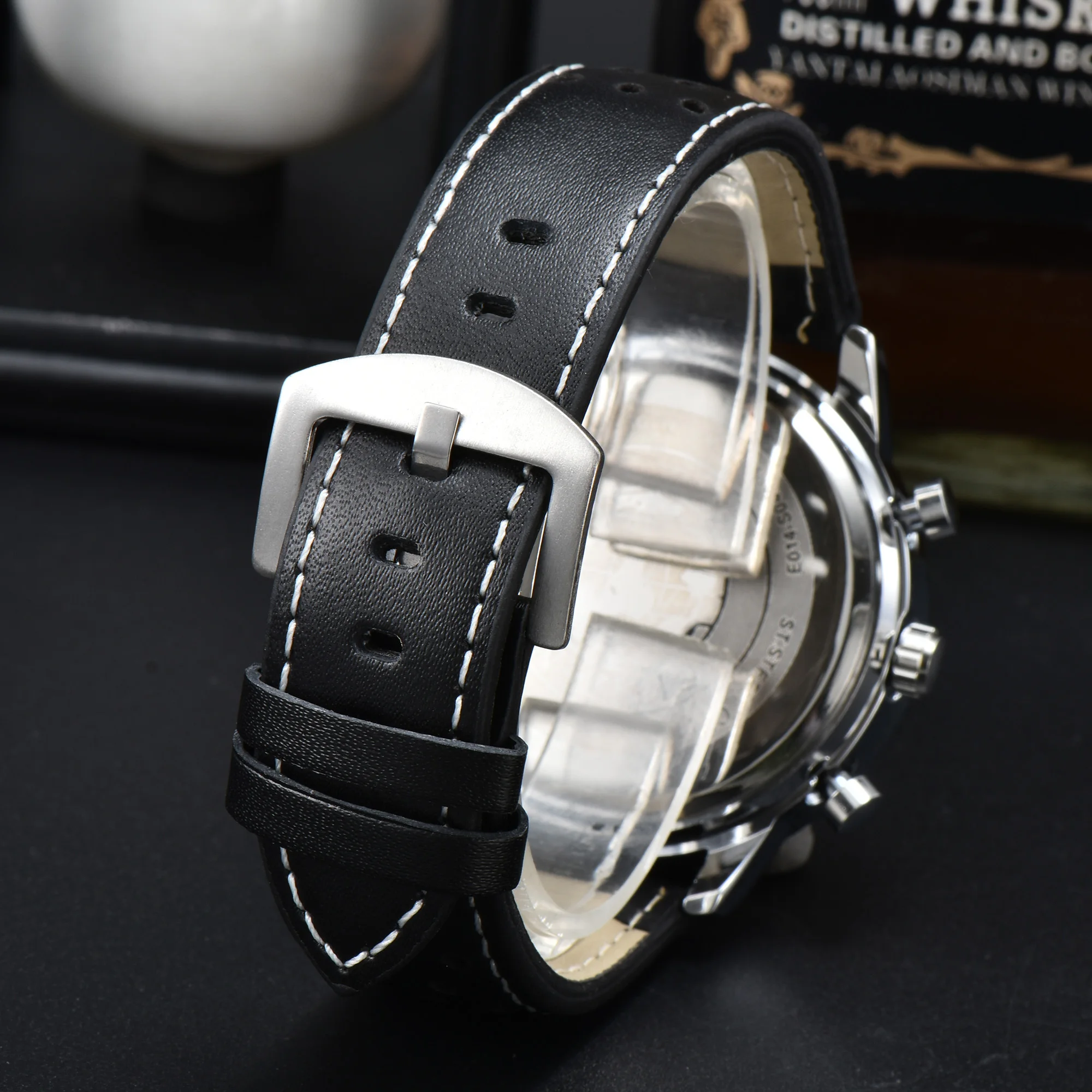 Top Brand High Quality Men's Watch Citizen Full Function Belt Quartz Men's Business AAA Watch