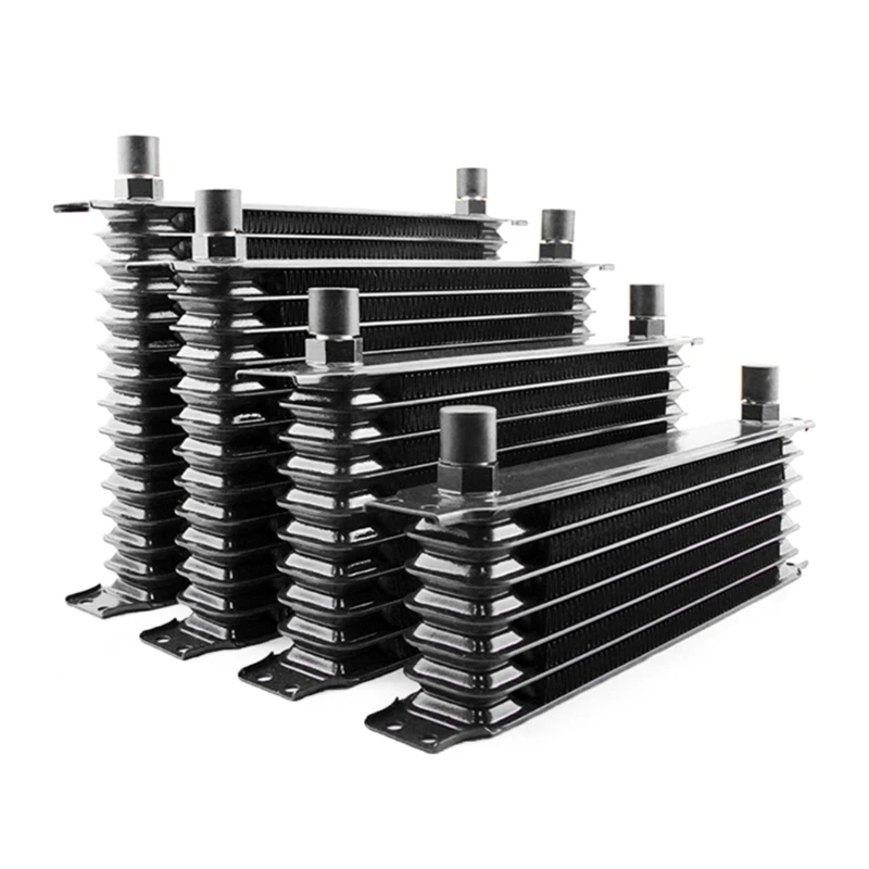 Алюминиевый радиатор AN10 7/10/13/15 рядов британский тип масляные радиаторы двигателя