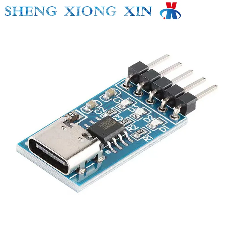5 шт./партия, модуль CH340N с USB Type-C на TTL для последовательного порта